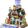 Lemax Santa's Wonderland kerstdorp santa's hot springs oasis (kerst spa) 33,9 x 28,6 x 39,7 cm