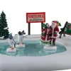 Lemax Santa's Wonderland kerstdorpminiatuur north pole skating rink (schaatsen) 28,5 x 20 x 9 cm