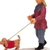 Lemax strolling with pooch (hond uitlaten) H 6,5 cm