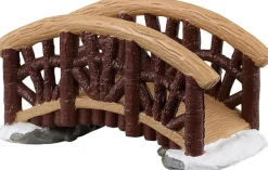 Lemax Vail Village kerstdorpminiatuur rustic footbridge (brug) 6,8 x 3,6 x 3,5 cm