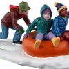 Lemax Vail Village kerstdorpminiatuur tubing trio (band glijden) 9 x 4,9 x 4,9 cm