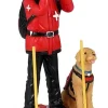 Lemax Vail Village kerstdorpminiatuur ski patrol (ski patrouille) 4,5 x 5 x 7,8 cm