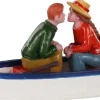 Lemax Vail Village kerstdorpminiatuur Pond romance (vijver romantiek) 8,8 x 3,8 x 4,8 cm