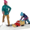 Lemax Vail Village kerstdorpminiatuur clearing the sidewalk (sneeuwruimen) 9,2 x 4,4 x 7,3 cm