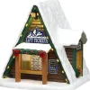 Lemax Vail Village kersthuisje lift ticket booth (ticketverkoop) 16,4 x 16,3 x 17,9 cm