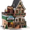 Lemax Vail Village kersthuisje eagle's nest brewing (brouwerij) 22,9 x 16,9 x 26,8 cm