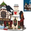Lemax Vail Village kersthuisje hoffmans brat house (restaurant) 23 x 24,5 x 13 cm