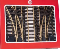 LGB kerstdorpminiatuur treinstation uitbreidingsset 13 stuks