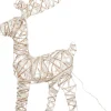 Lichtfiguur hert H 37 cm met 10 LED lampjes