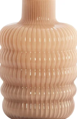 Light & Living vaas Lunette beige D 13,5 H 20,5 cm