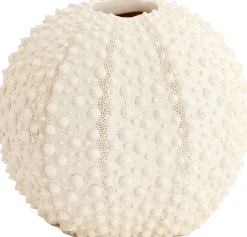 Light & Living vaas Sea Urchin wit D 16 H 14 cm