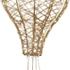 Luca Lighting kerstfiguur luchtballon met verlichting D 38 H 90 cm