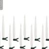 Luca Lighting LED dinerkaars op clip wit D 1,5 H 15,5 cm 10 stuks