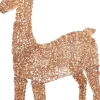 Lumineo kerstfiguur Curl rendier met verlichting 35 x 96 x 200 cm