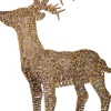 Lumineo kerstfiguur rendier met verlichting 38 x 107 x 180 cm