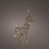 Lumineo kerstfiguur rendier met verlichting 24 x 60 x 104 cm