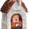 Luville Efteling kerstdorpminiatuur huis holle bolle gijs 4,5 x 4,5 x 8 cm