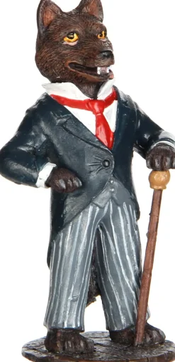 LuVille Efteling kerstdorpminiatuur de Grote Boze Wolf H 7 cm
