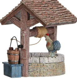 LuVille Efteling kerstdorpminiatuur waterput Vrouw Holle 10 x 8 x 11 cm