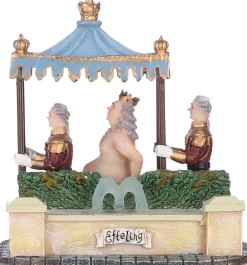 LuVille Efteling kerstdorpminiatuur kleding keizer 10,5 x 11,5 cm