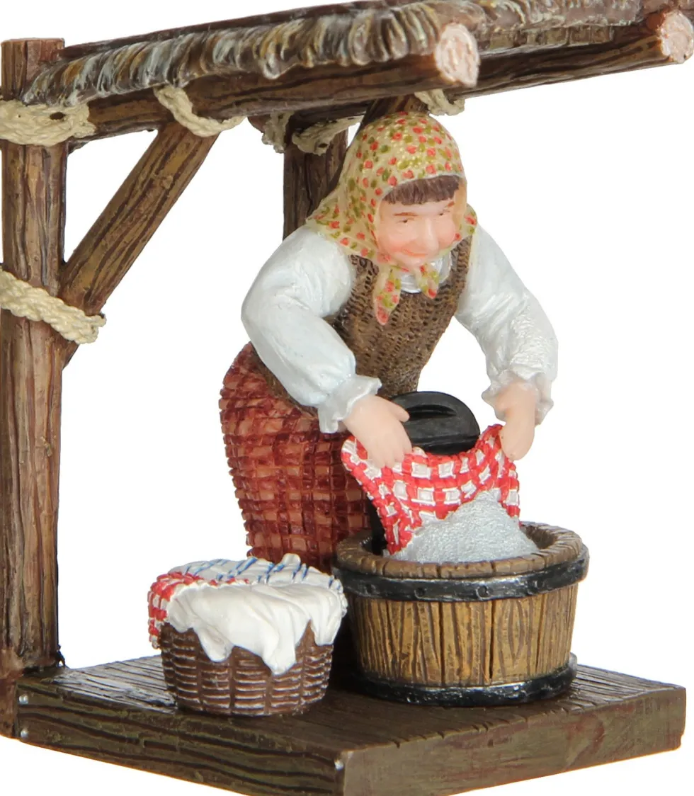 LuVille Efteling kerstdorpminiatuur tobbelientje H 8 cm