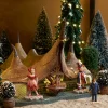 Luville Efteling kerstdorpminiatuur pardijn 5,5 x 3,5 x 8 cm