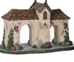 LuVille Efteling kerstdorpminiatuur poort Doornroosje 22 x 13 x 14 cm