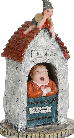 LuVille Efteling kerstdorpminiatuur Holle Bolle Gijs 6,5 x 6,5 x 11 cm