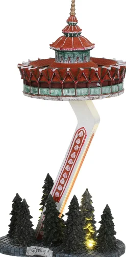 LuVille Efteling kerstdorpminiatuur pagode 16 x 12,5 x 29,5 cm