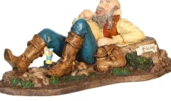 LuVille Efteling kerstdorpminiatuur Reus met Klein Duimpje 25 x 13 x 9 cm