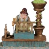 Luville Efteling kerstdorpminiatuur laaf luur 11,5 x 8 x 11,5 cm