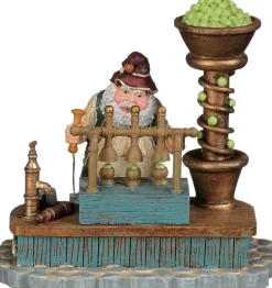 Luville Efteling kerstdorpminiatuur laaf luur 11,5 x 8 x 11,5 cm