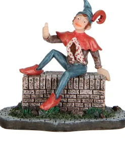 LuVille Efteling kerstdorpminiatuur kleine boodschap 7 x 5 x 7 cm