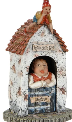 LuVille Efteling kerstdorpminiatuur Holle Bolle Gijs 6,5 x 6,5 x 11 cm