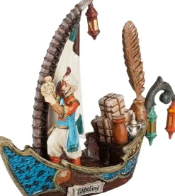 Luville Efteling kerstdorpminiatuur sinbad 10 x 4 x 8,5 cm