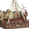 Luville Efteling kersthuisje halve maan 29 x 21 x 26 cm