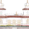LuVille Efteling kersthuisje De tuinman en de Fakir 31 x 11 x 21 cm