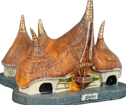 Luville Efteling kersthuisje entree 10,5 x 12 x 9 cm