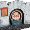 Luville Efteling kersthuisje wagen gijs 11 x 6 x 8,5 cm