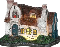 Luville Efteling kersthuisje huis zeven geitjes 10 x 8 x 7 cm
