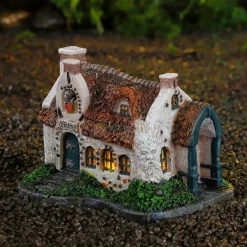 Luville Efteling kersthuisje huis zeven geitjes 10 x 8 x 7 cm