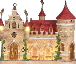 LuVille Efteling kersthuisje kasteel Sneeuwwitje 26 x 11,5 x 21 cm
