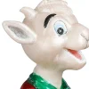 Luville Efteling kerst ornament geitje blauw 6 x 5,5 x 12 cm