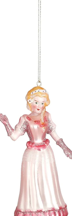 LuVille Efteling kerst ornament Assepoester 6,5 x 5 x 13 cm