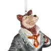 LuVille Efteling kerst ornament wolf 8 x 4,5 x 12 cm