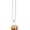 LuVille Efteling kerst ornament paddenstoel 5 x 4,5 x 5,5 cm