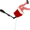 Luville kerstboomdecoratie kerstvrouw benen bewegend 17 x 13 x 35 cm