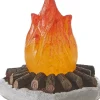 LuVille kerstdorpminiatuur kampvuur D 6 H 6 cm