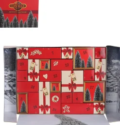LuVille kerstdorpminiatuur adventskalender 24-delig