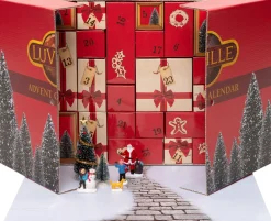 LuVille kerstdorpminiatuur adventskalender 24-delig